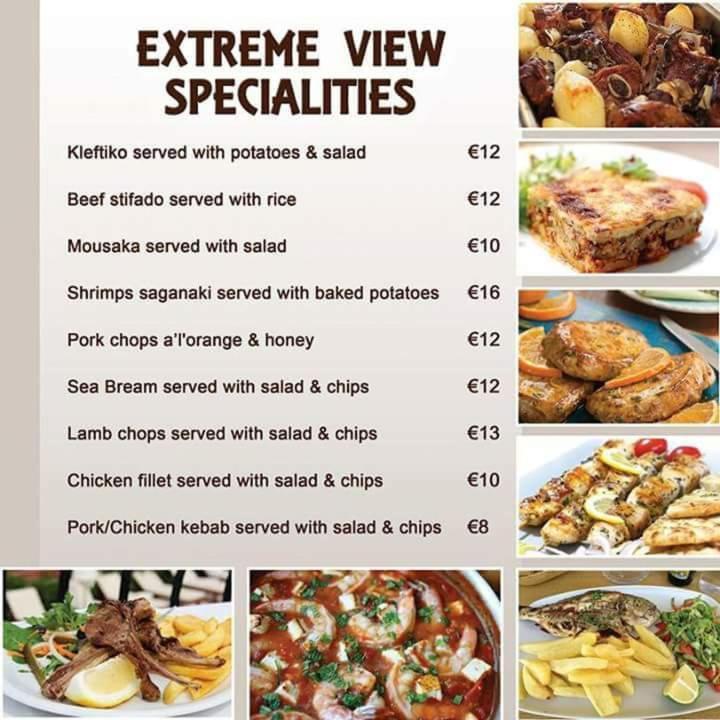 Extreme View Cafe And Rooms To Let Prastio (Paphos) Exterior foto